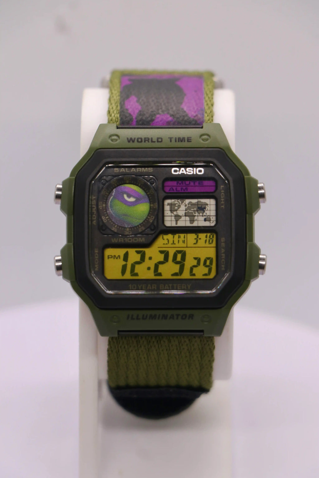 TMNT Mod (Donnie) | Custom Casio AE-1200