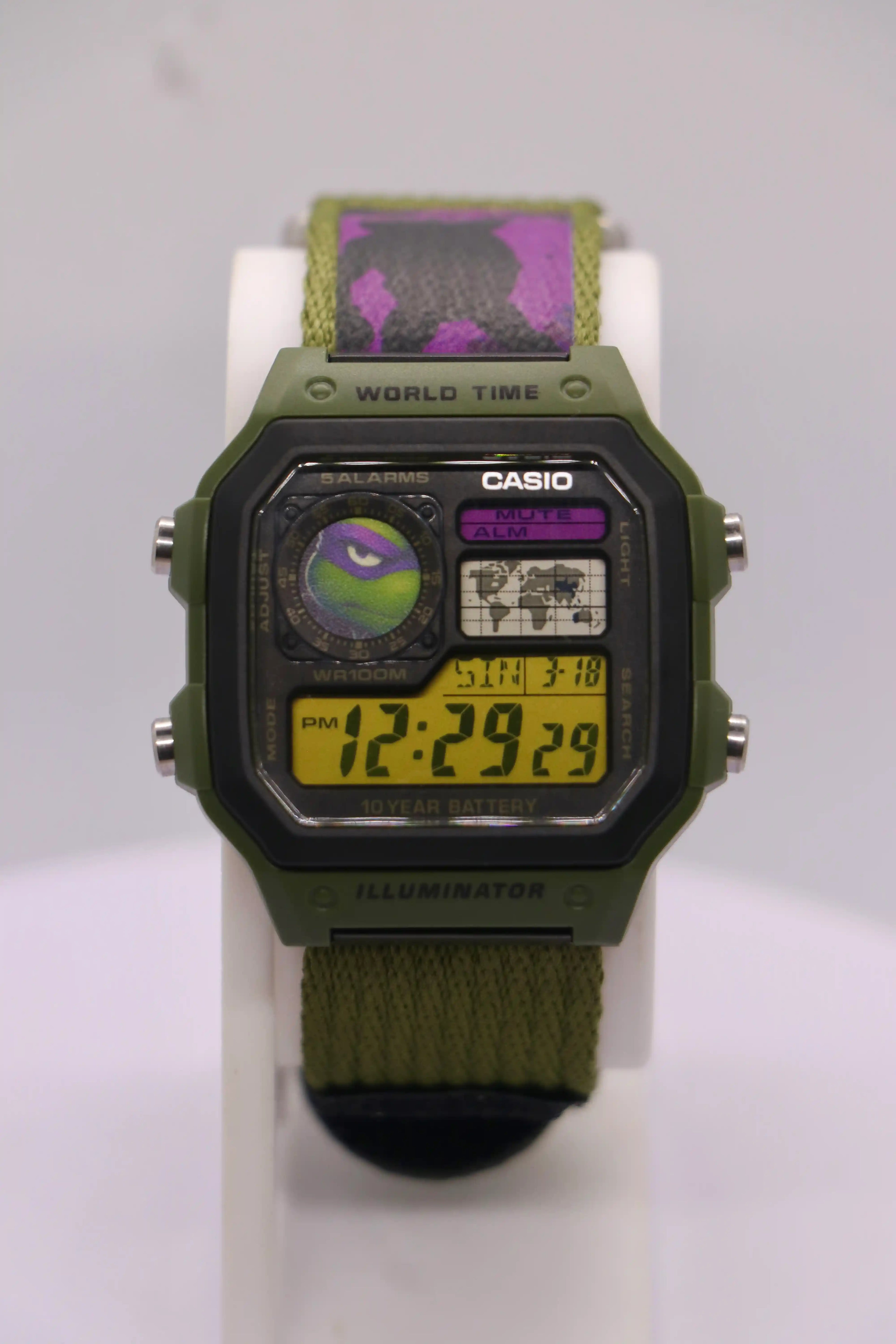 TMNT Mod (Donnie) | Custom Casio AE-1200