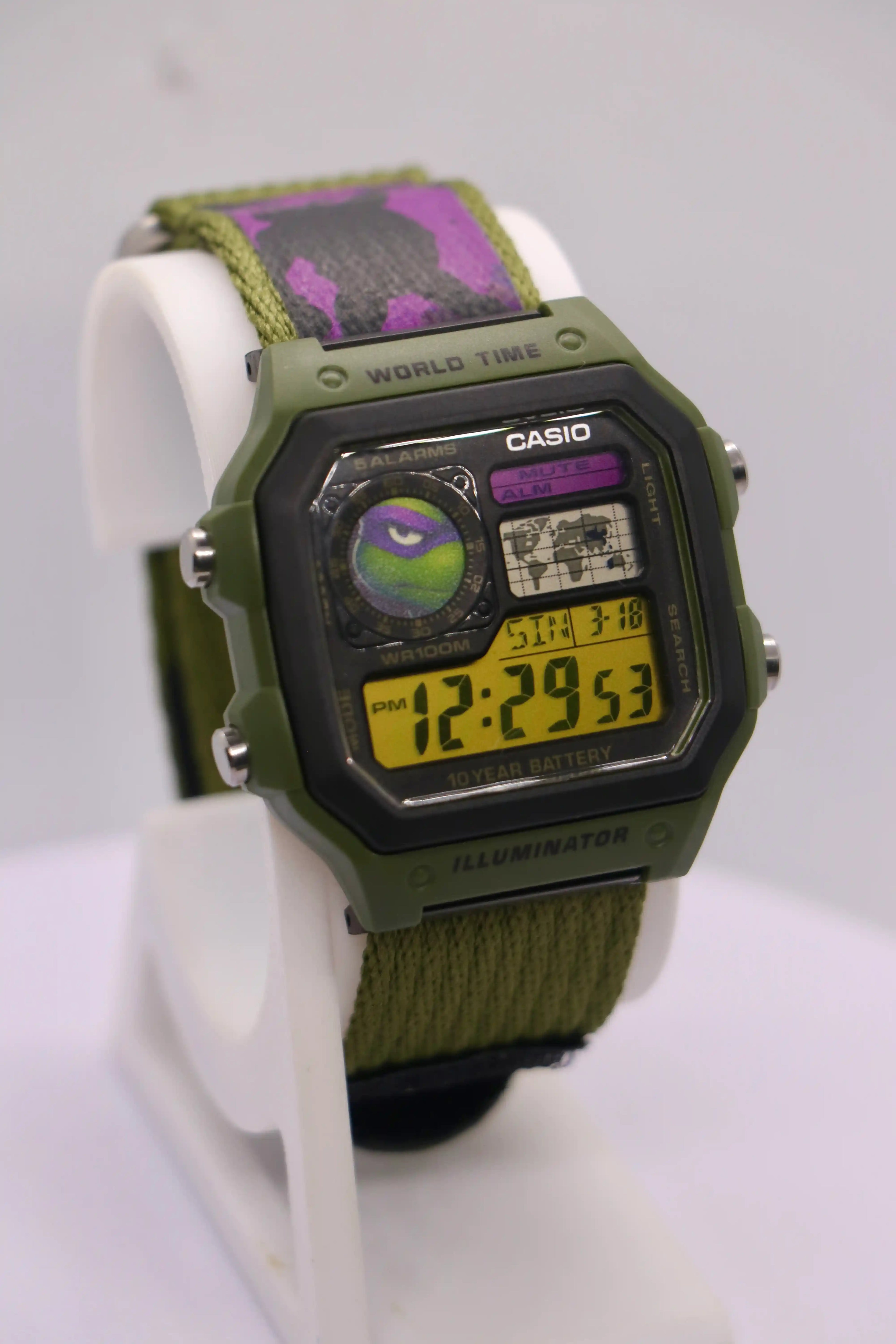 TMNT Mod (Donnie) | Custom Casio AE-1200