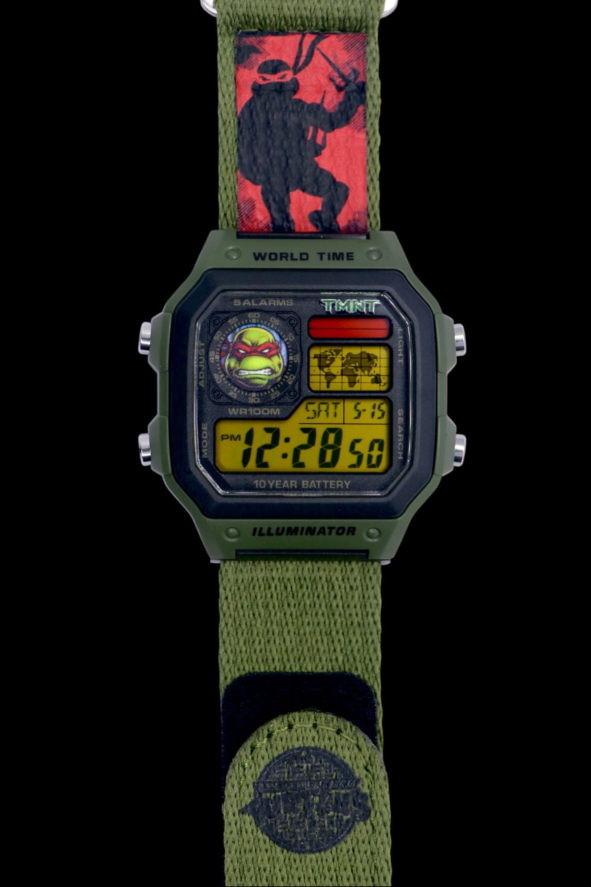 Ninja Turtles Mod (Raph) | Custom Casio AE-1200