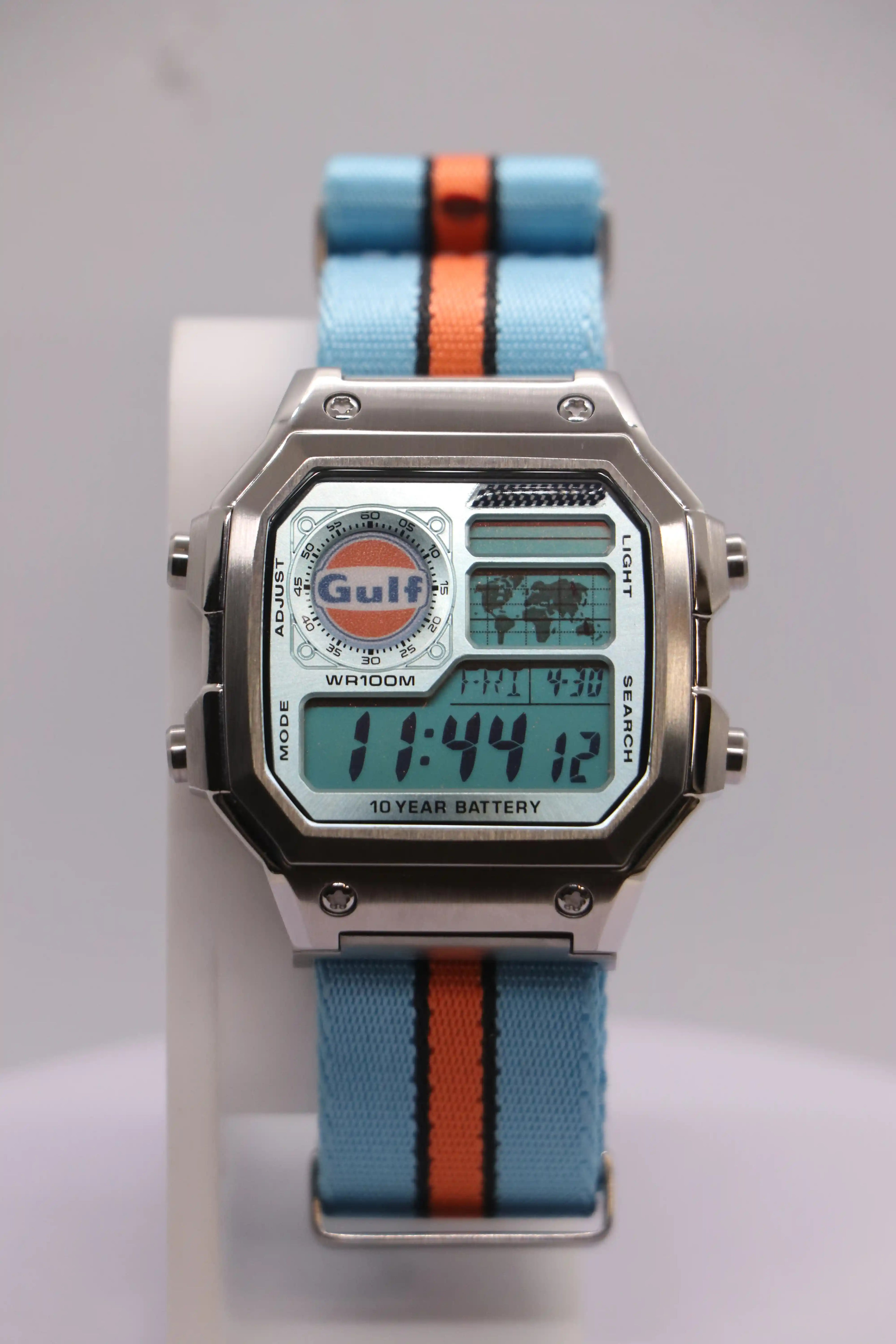 Gulf Racing Mod MTL - Custom Casio AE-1200