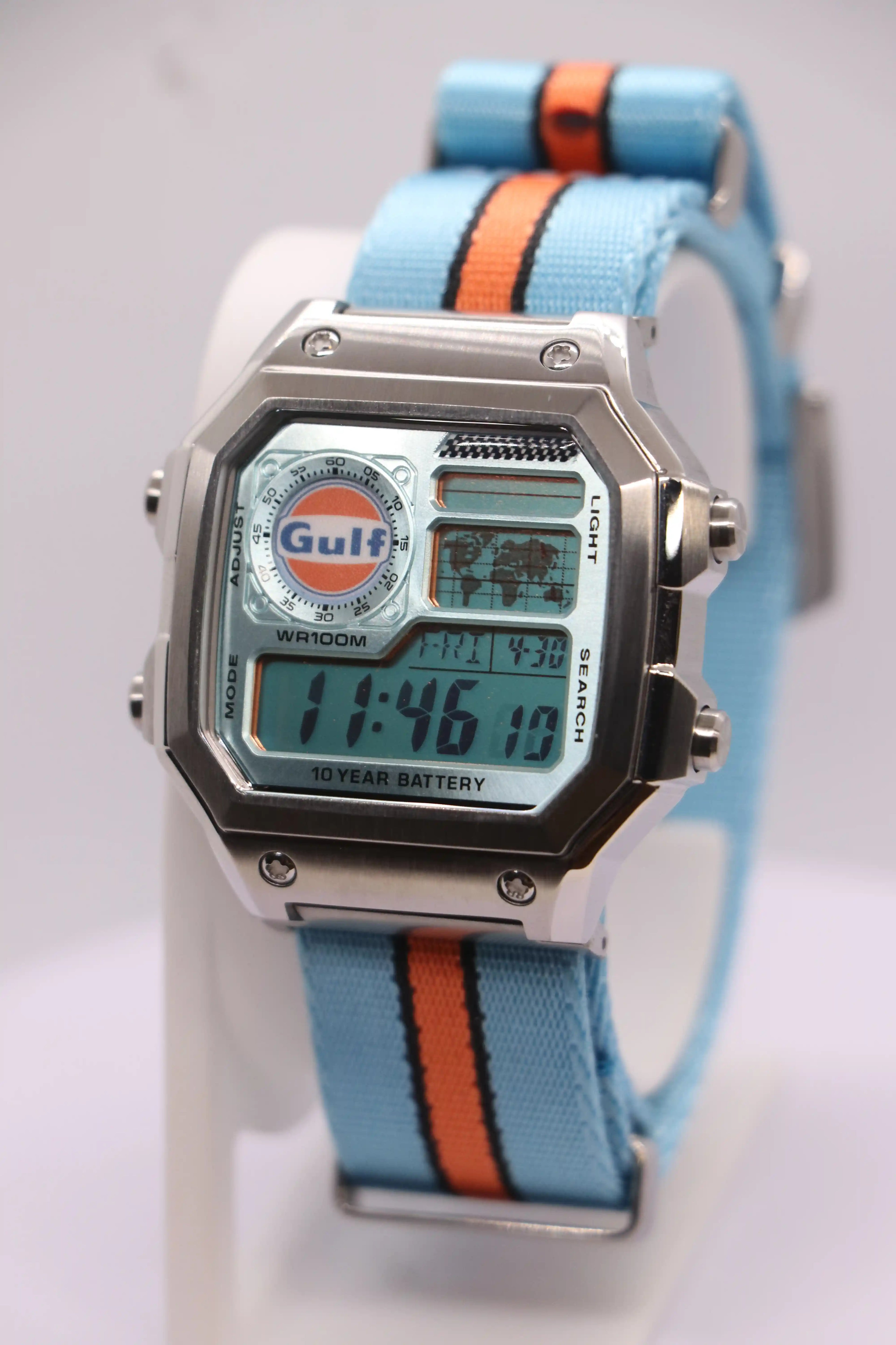 Gulf Racing Mod MTL - Custom Casio AE-1200