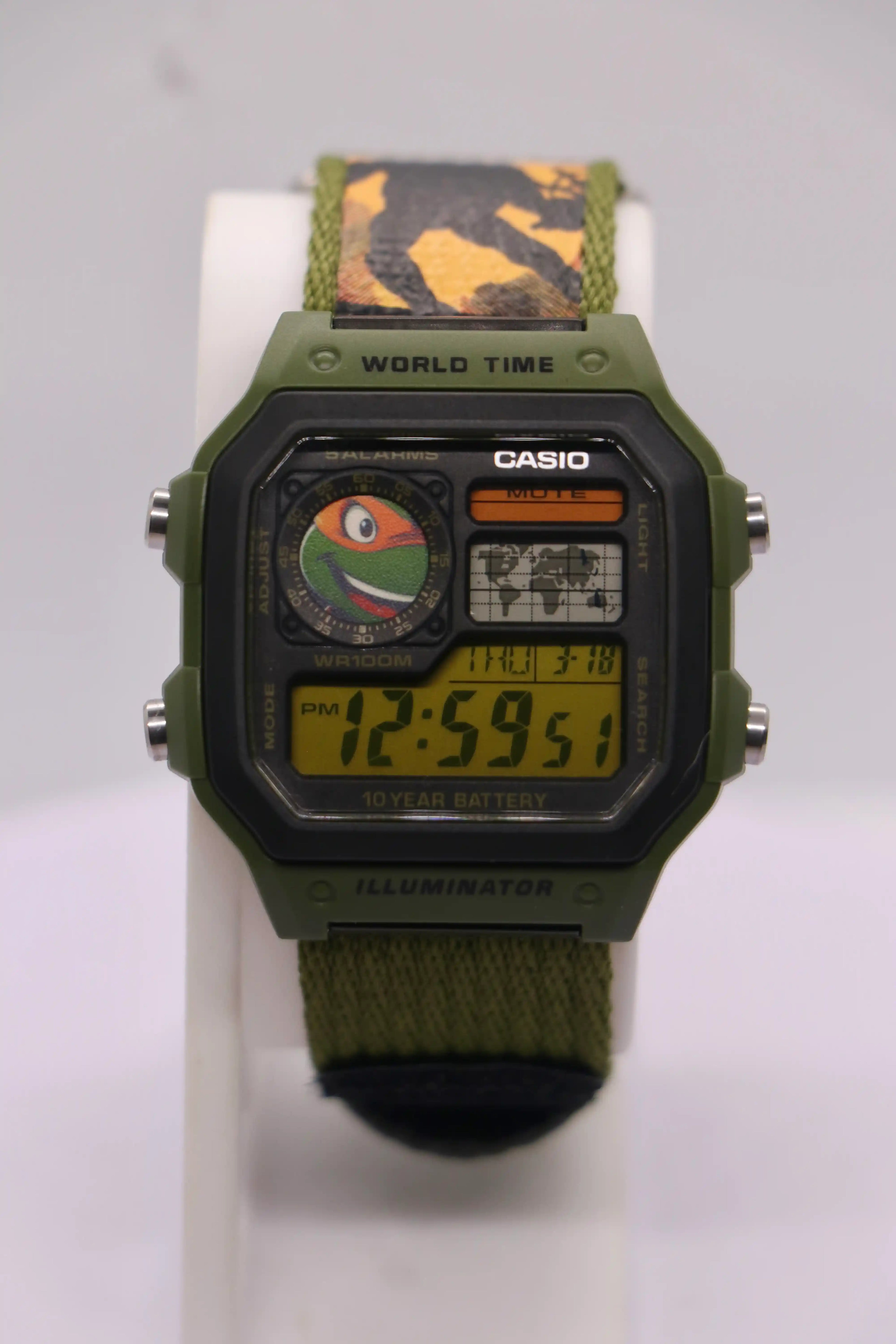 TMNT Mod (Mikey) | Custom Casio AE-1200