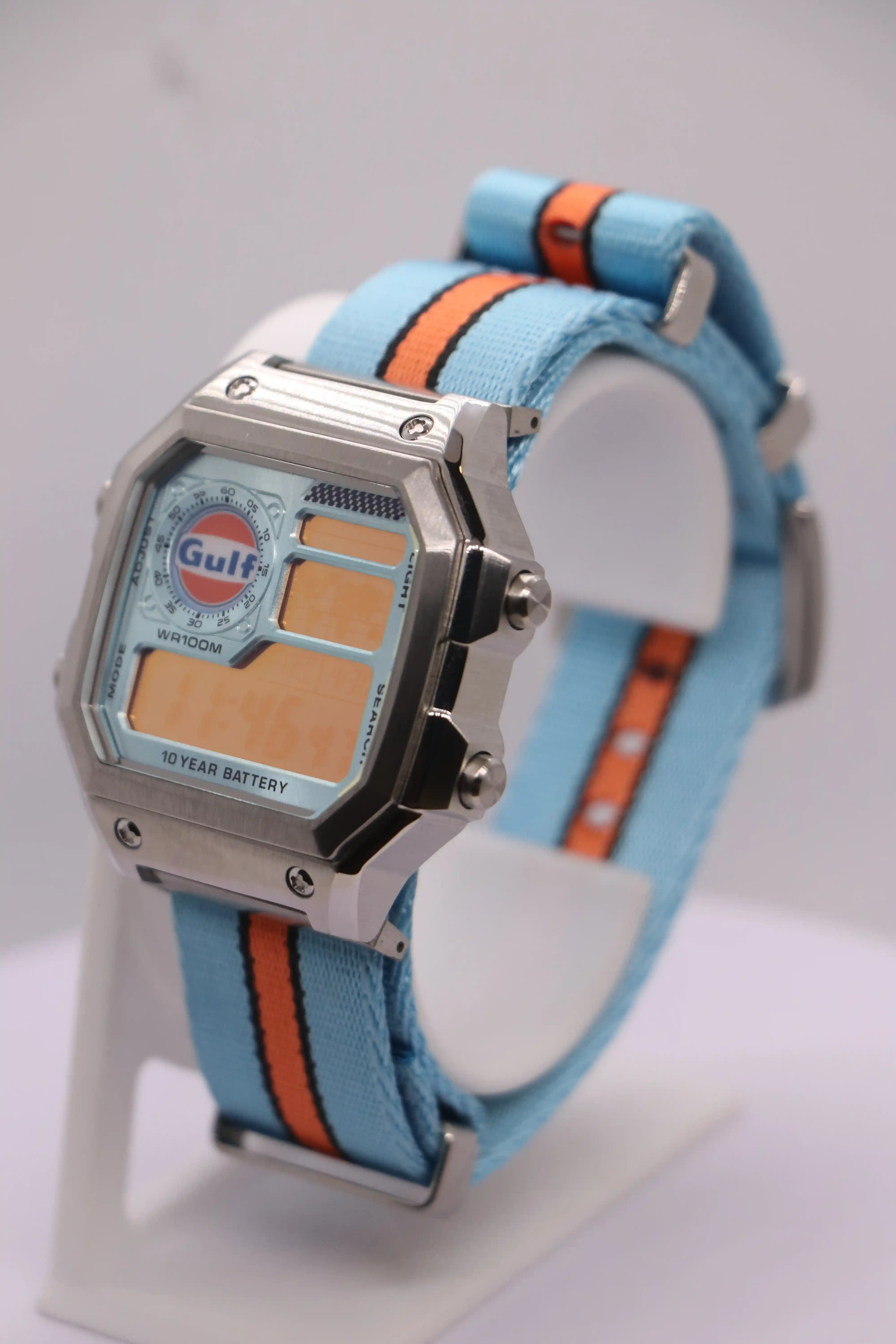 Gulf Racing Mod MTL - Custom Casio AE-1200