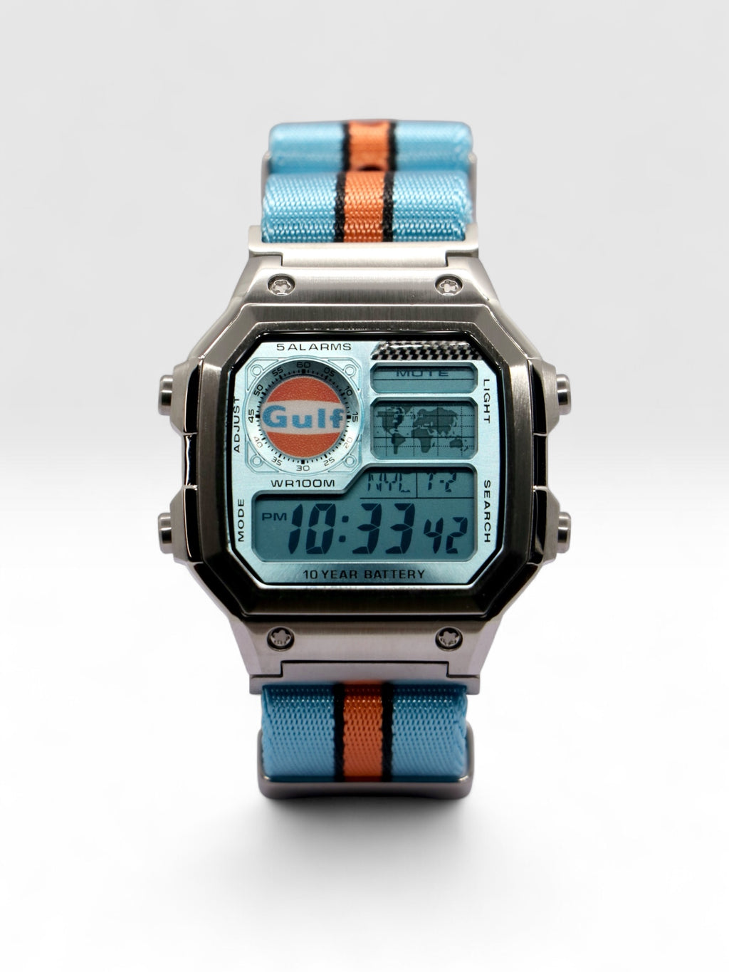 Gulf Racing Mod MTL - Custom Casio AE-1200