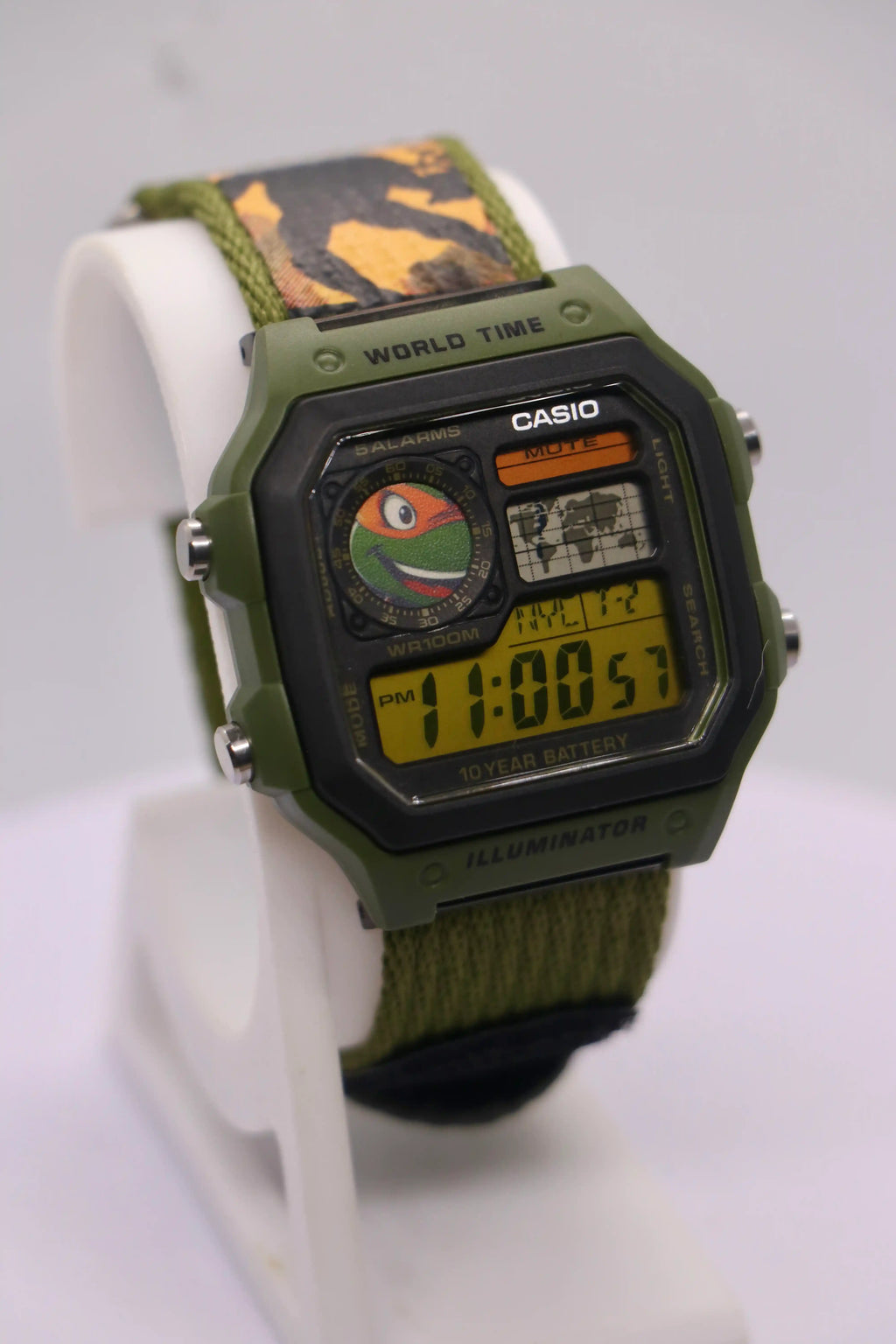 TMNT Mod (Mikey) | Custom Casio AE-1200