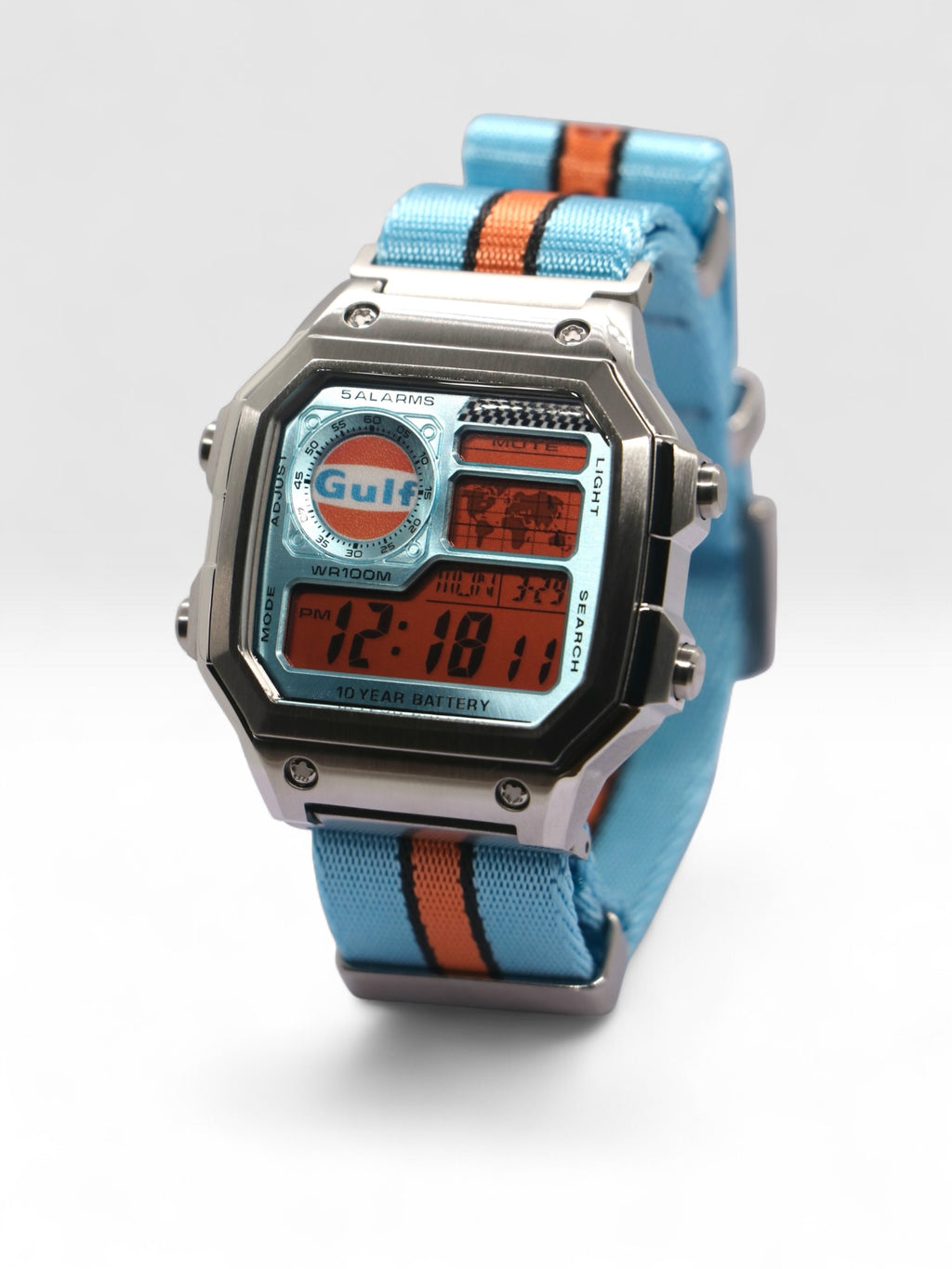 Gulf Racing Mod MTL - Custom Casio AE-1200