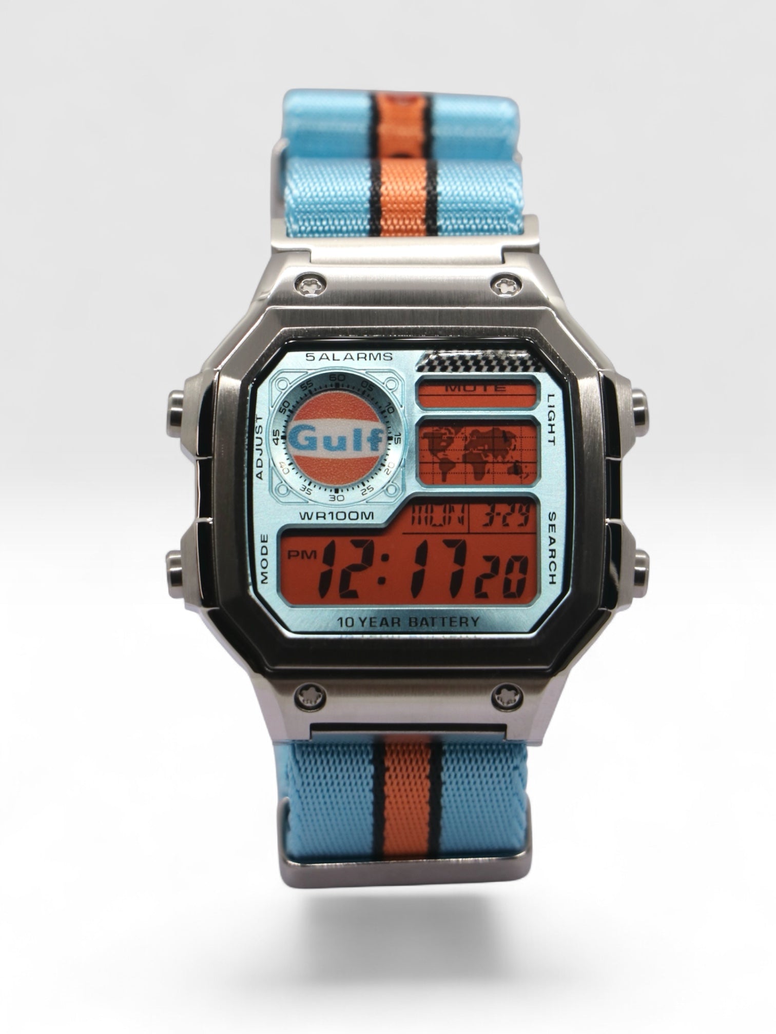 Gulf Racing Mod MTL - Custom Casio AE-1200