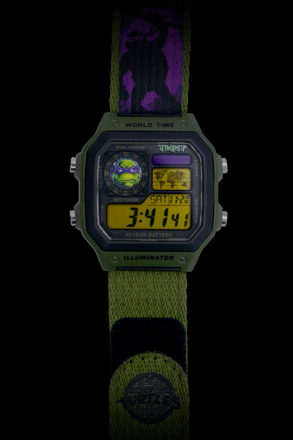 Ninja Turtles Mod (Donnie) | Custom Casio AE-1200