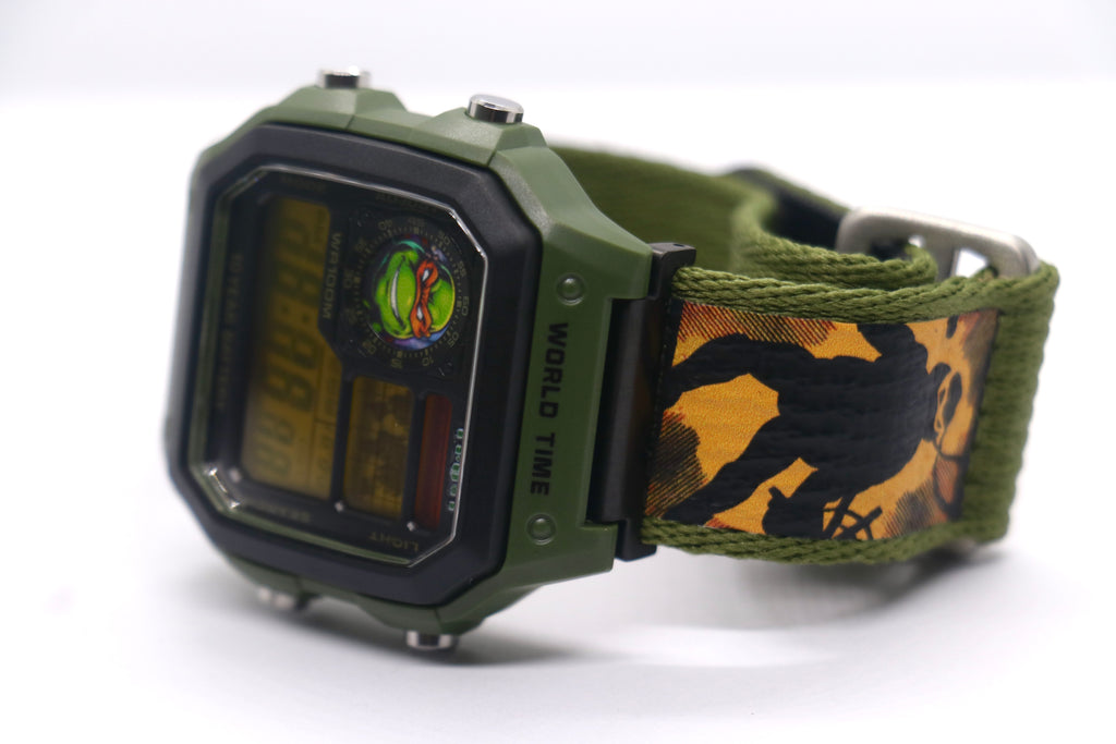 Ninja Turtles Mod (Mikey) | Custom Casio AE-1200