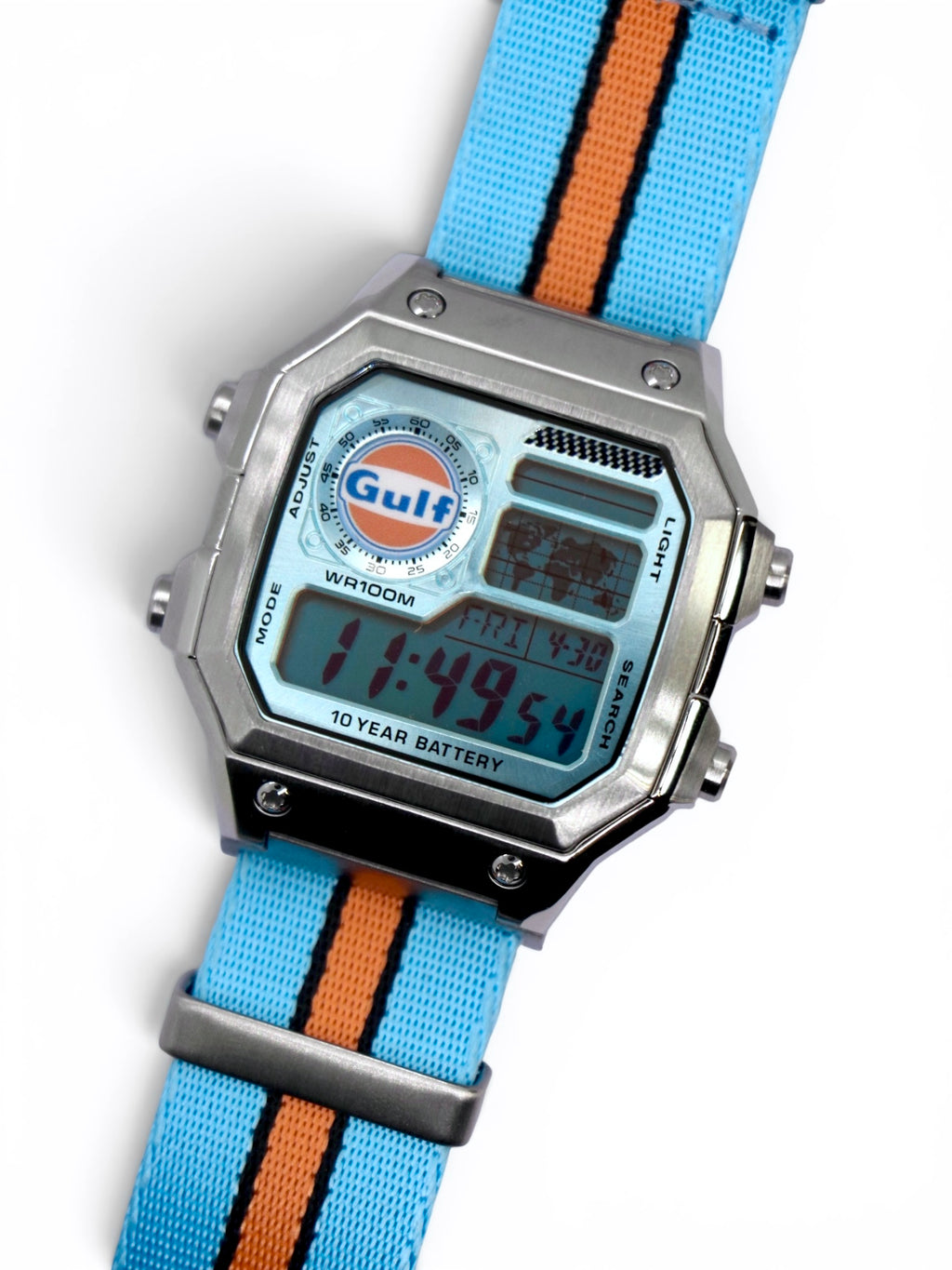 Gulf Racing Mod MTL - Custom Casio AE-1200