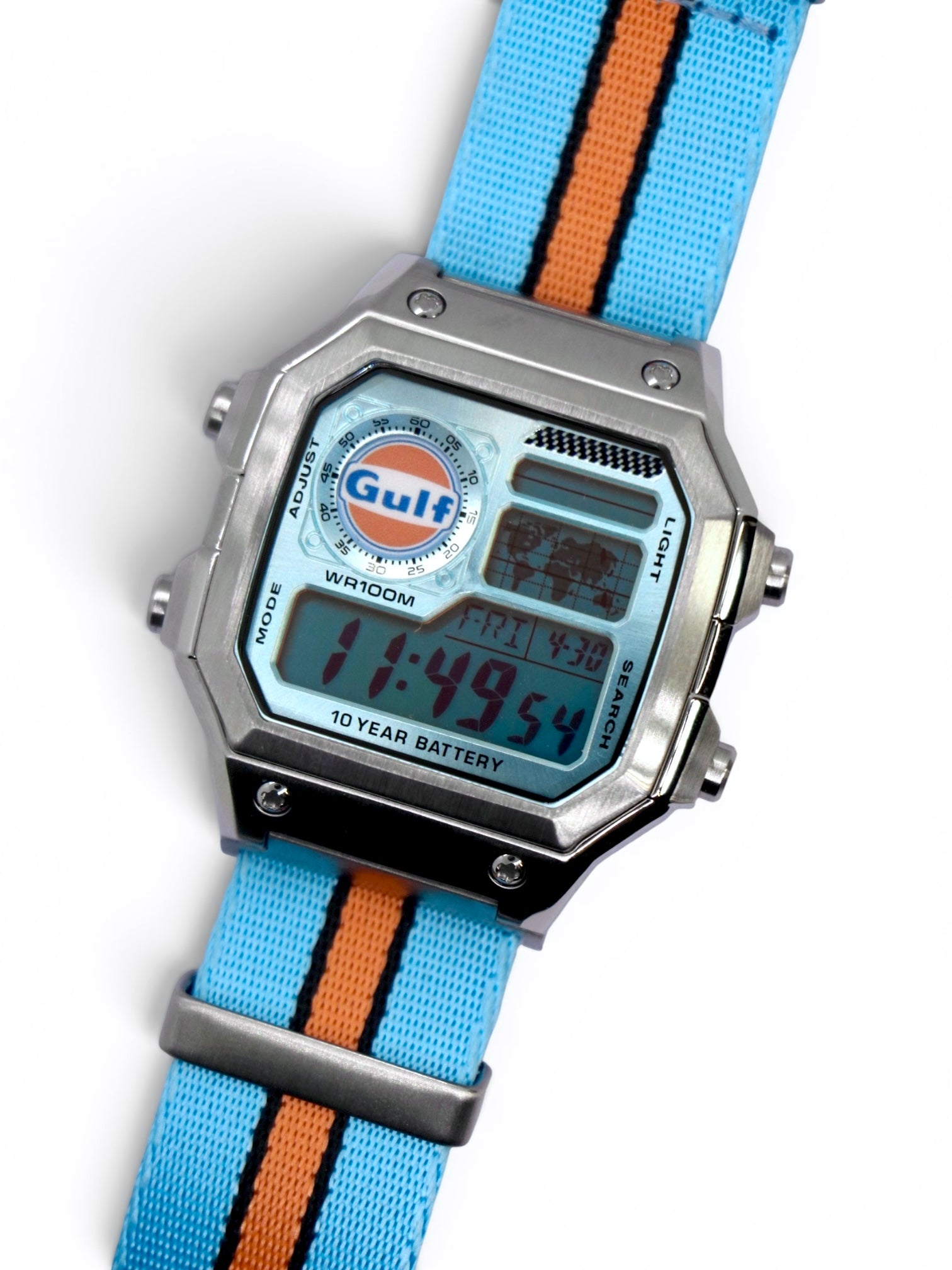 Gulf Racing Mod MTL - Custom Casio AE-1200