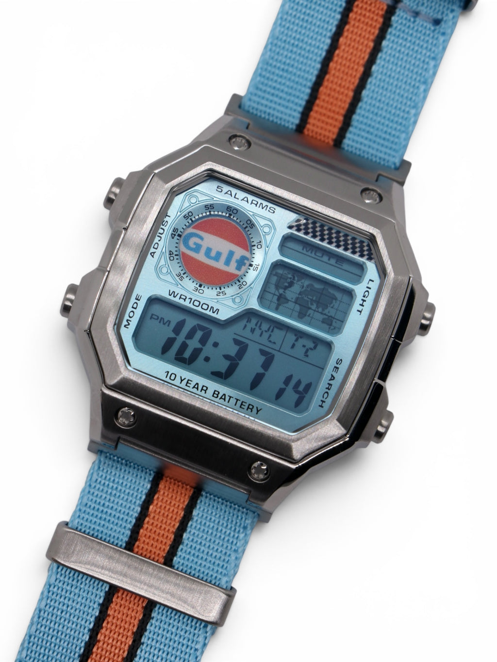 Gulf Racing Mod MTL - Custom Casio AE-1200