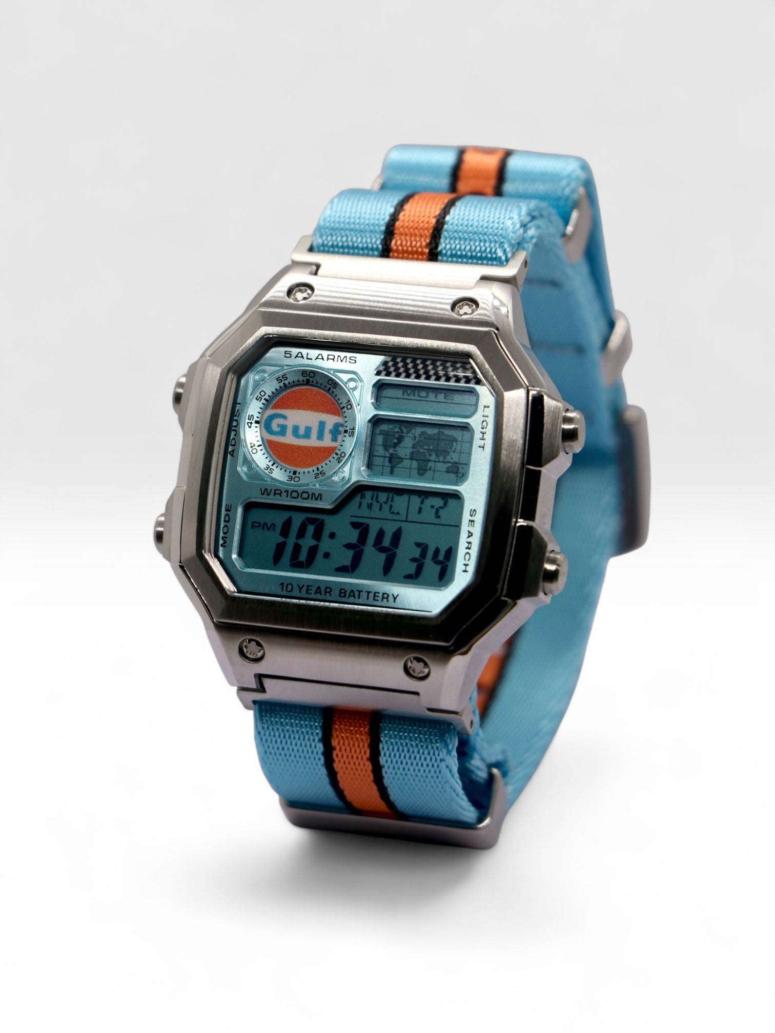 Gulf Racing Mod MTL - Custom Casio AE-1200