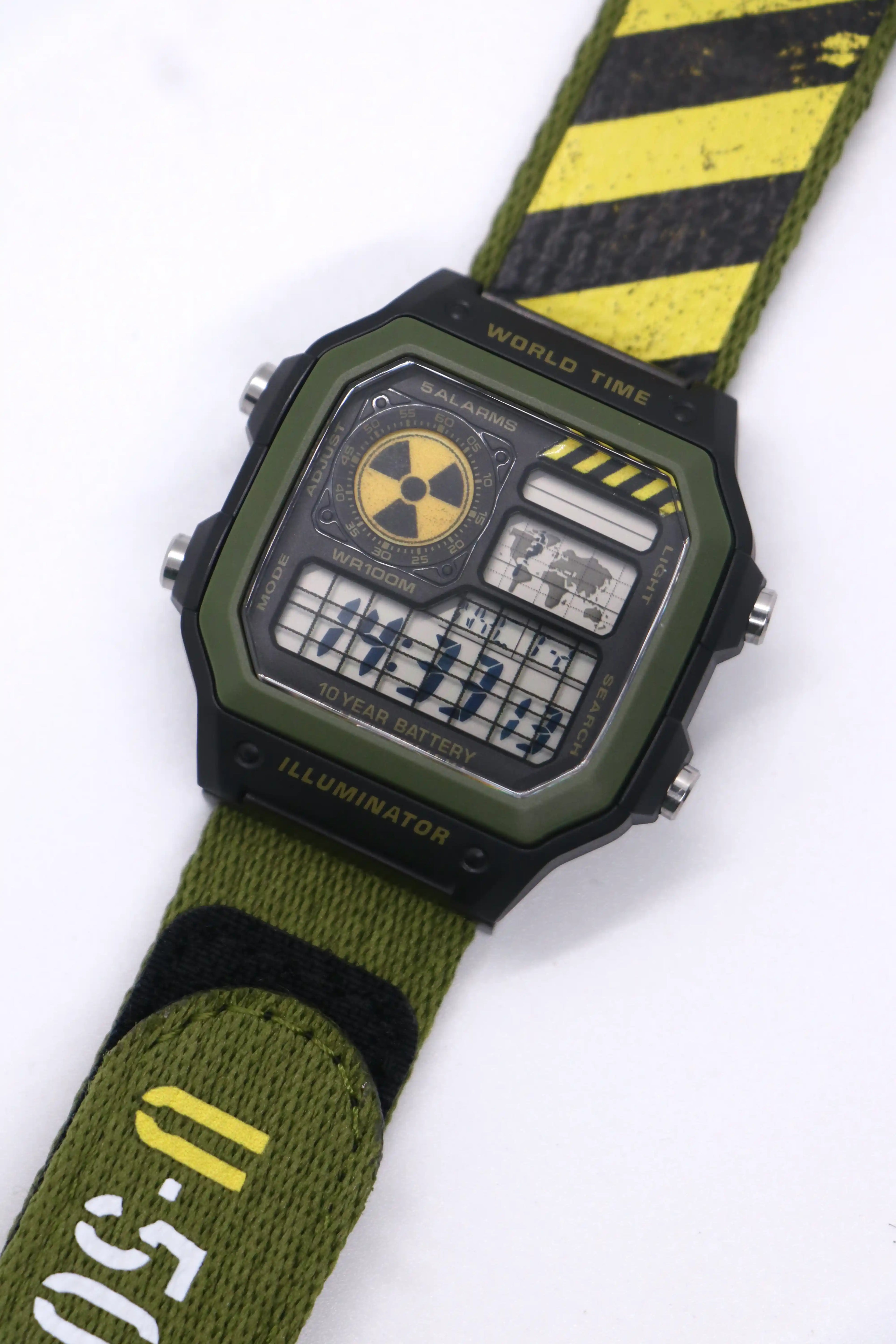 Radiation Mod GRN | Custom Casio AE-1200