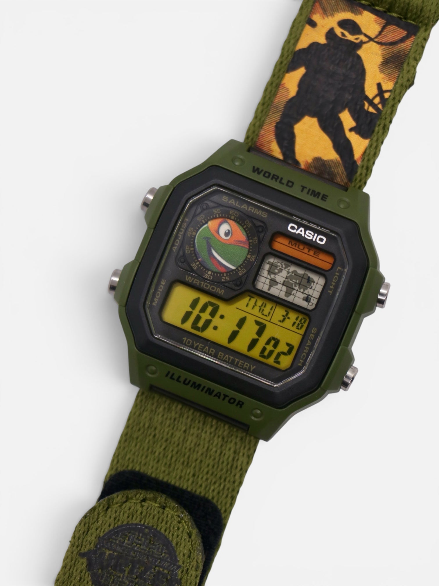 TMNT Mod (Mikey) | Custom Casio AE-1200