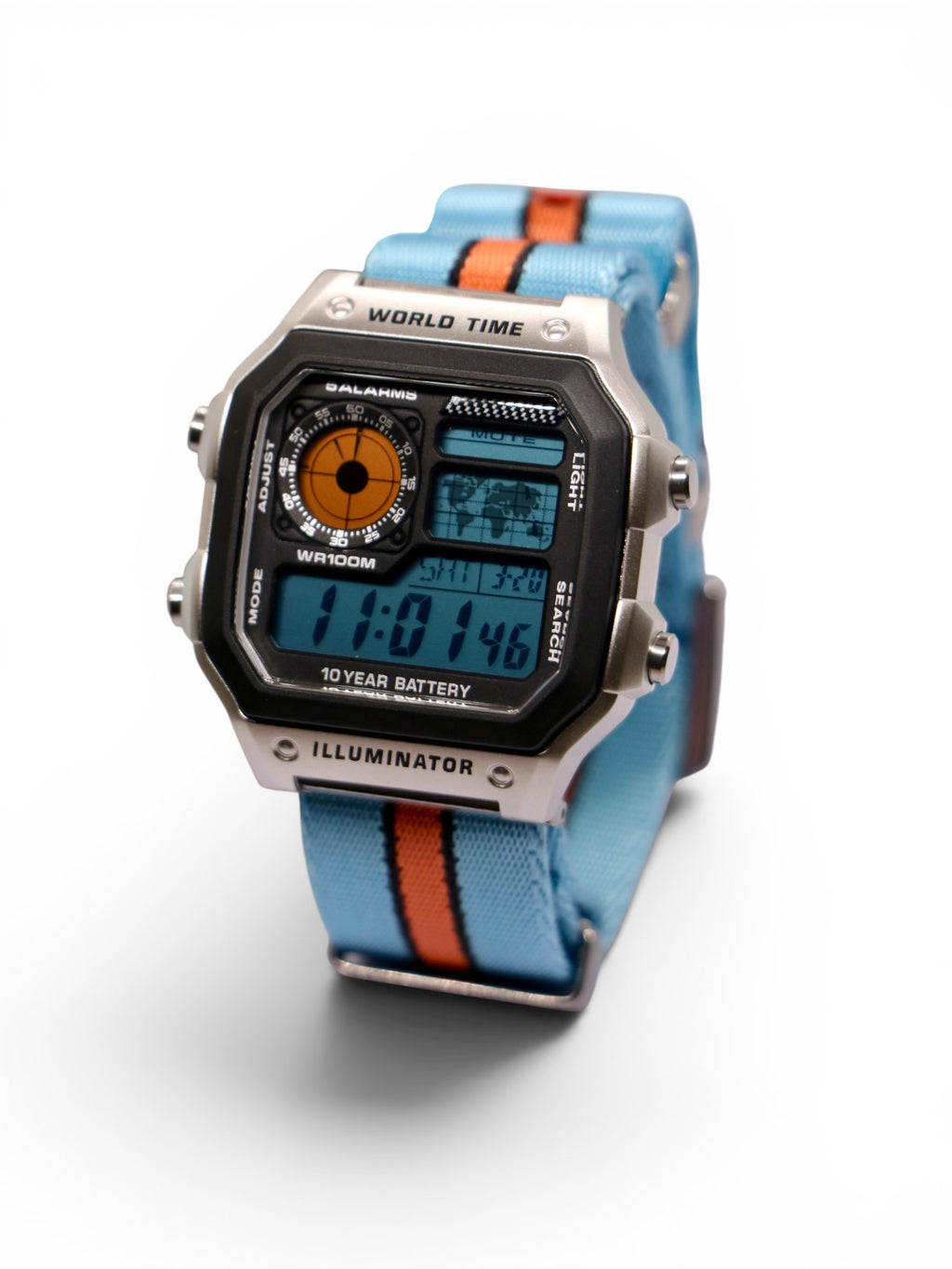 Gulf Racing Mod RSN - Custom Casio AE-1200