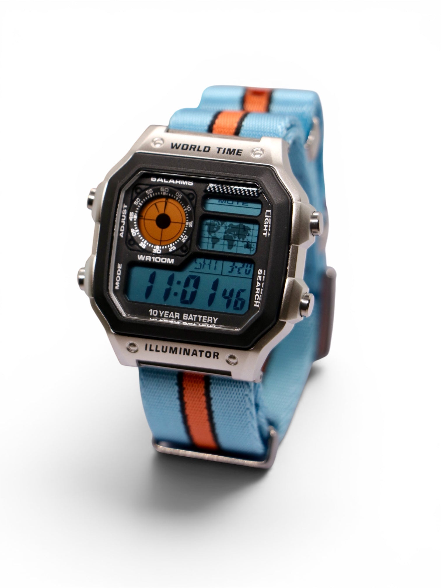 Gulf Racing Mod RSN - Custom Casio AE-1200