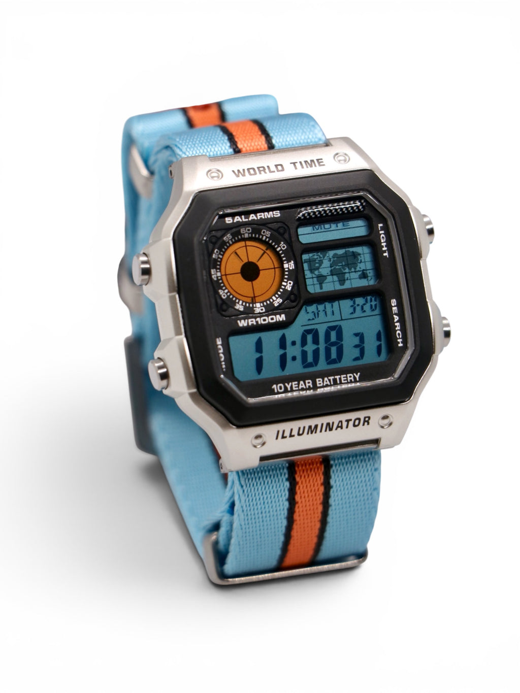 Gulf Racing Mod RSN - Custom Casio AE-1200