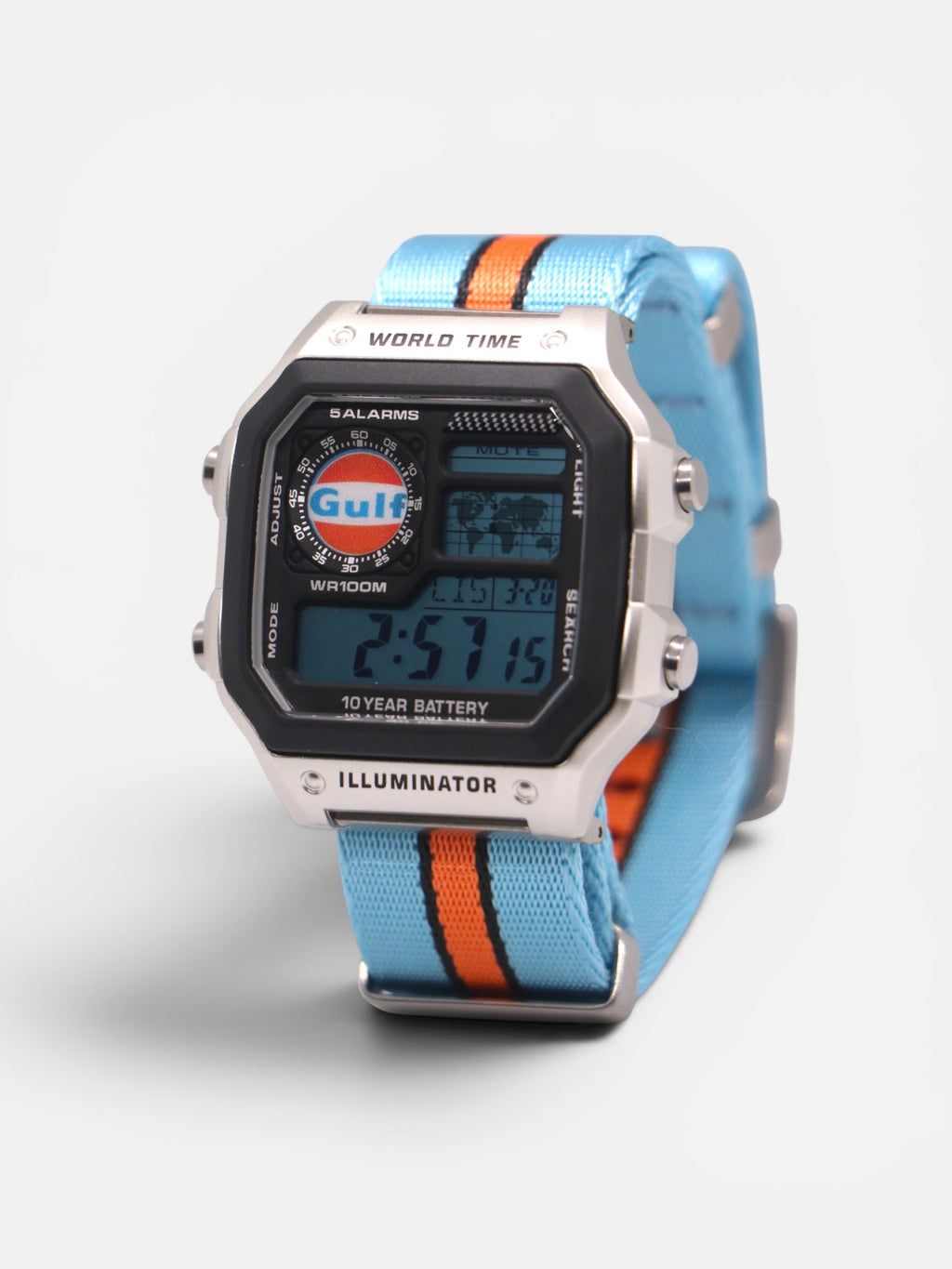 Gulf Racing Mod RSN - Custom Casio AE-1200