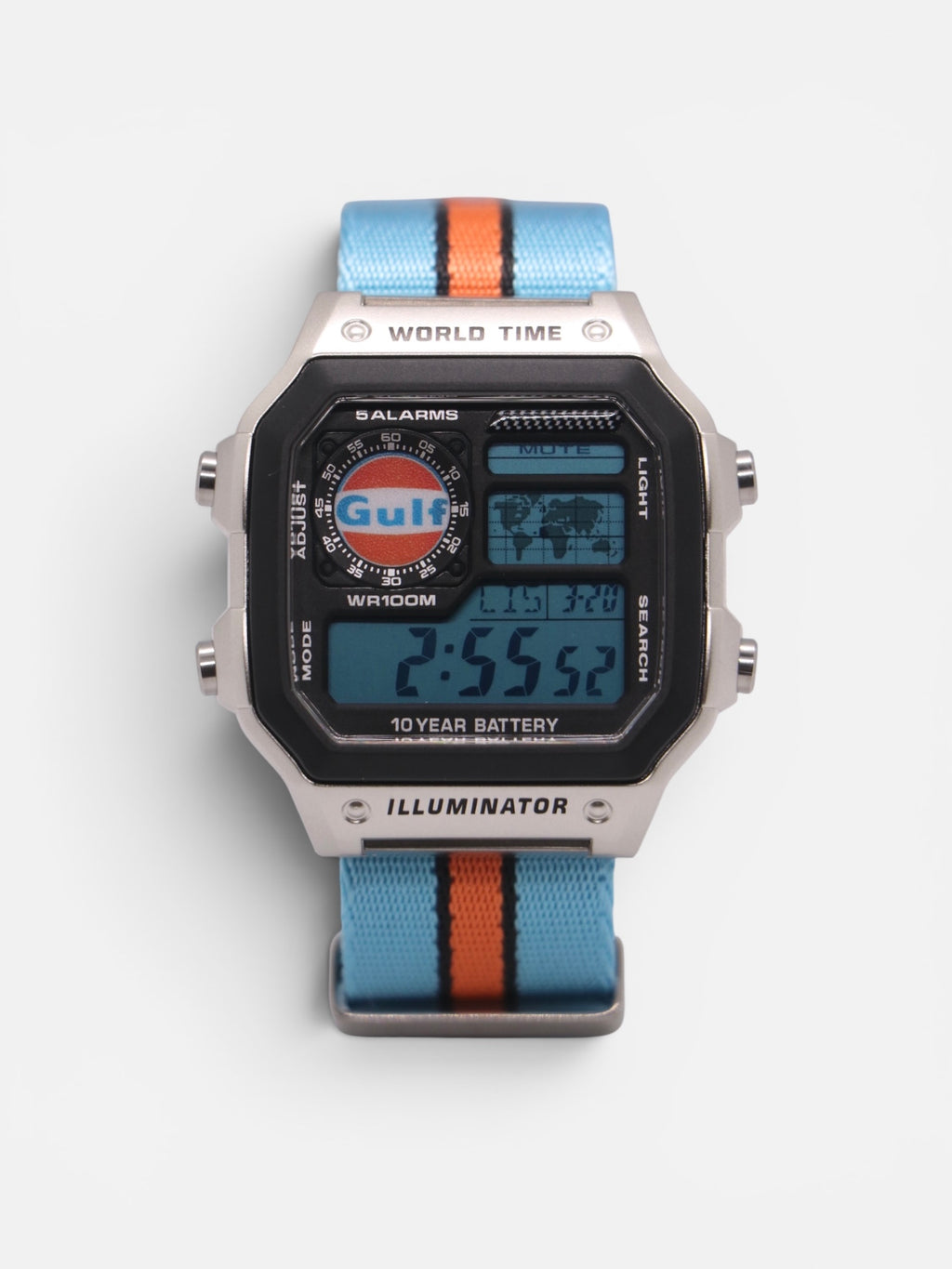 Gulf Racing Mod RSN - Custom Casio AE-1200