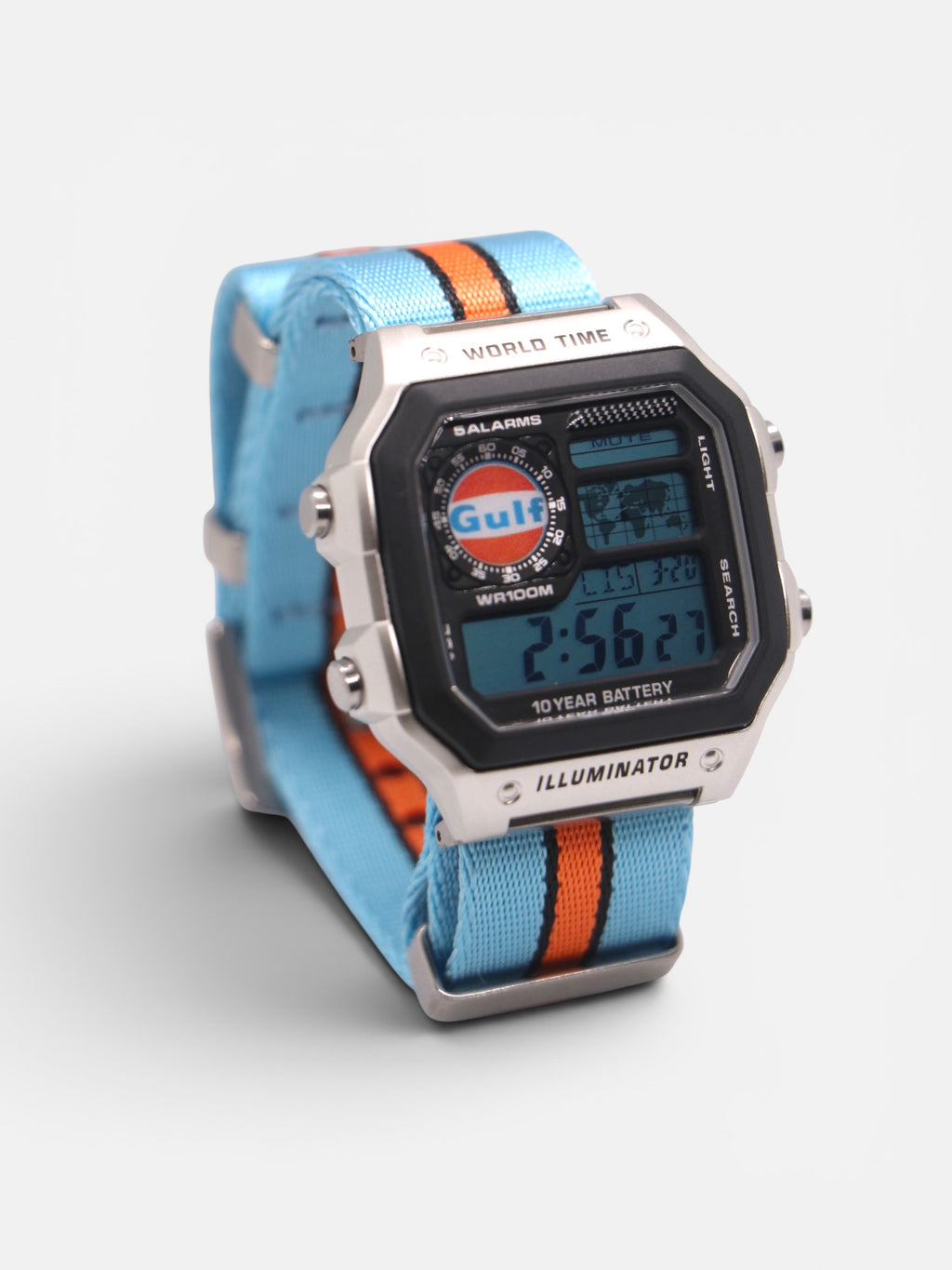 Gulf Racing Mod RSN - Custom Casio AE-1200