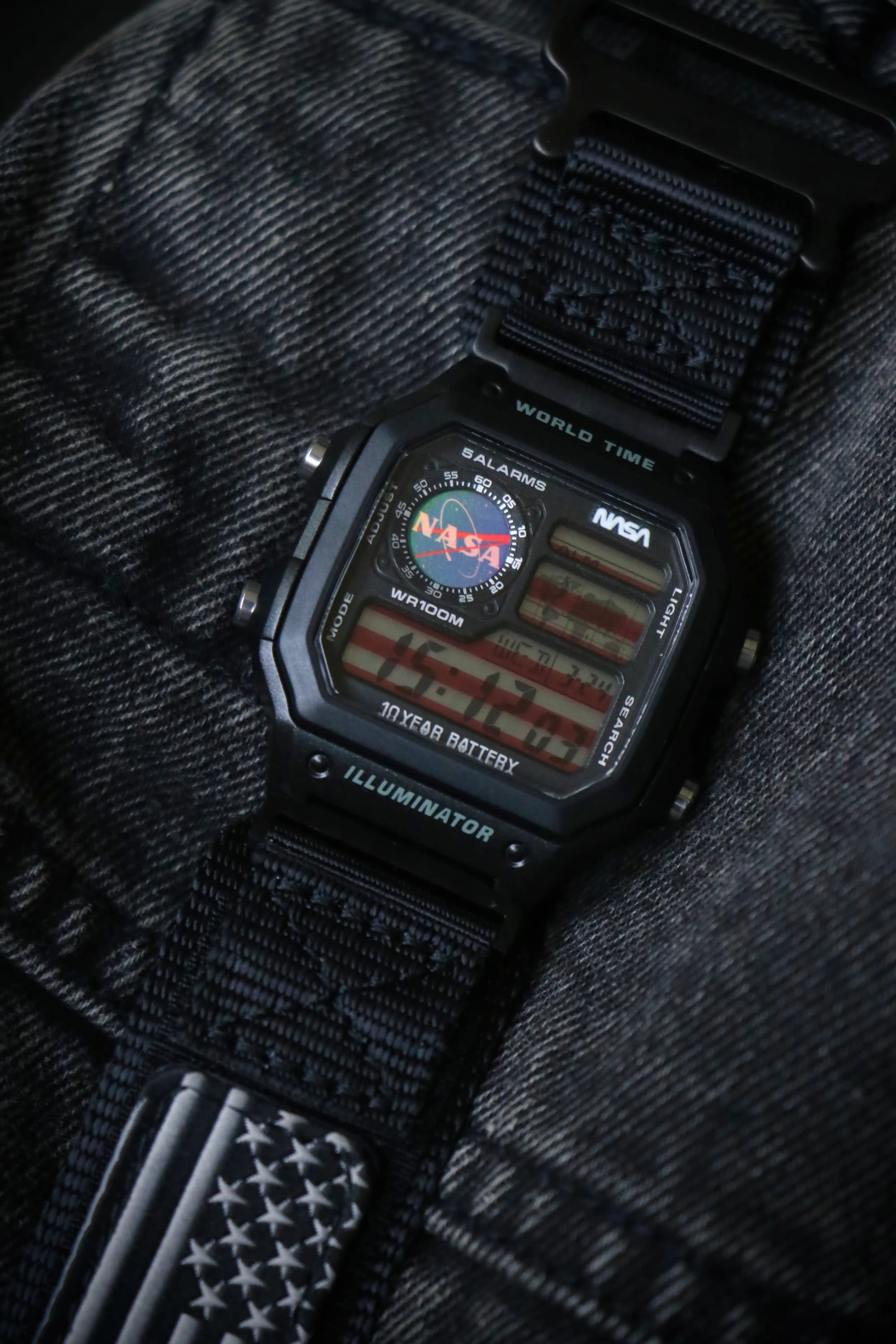 NASA Black - Custom Casio AE-1200