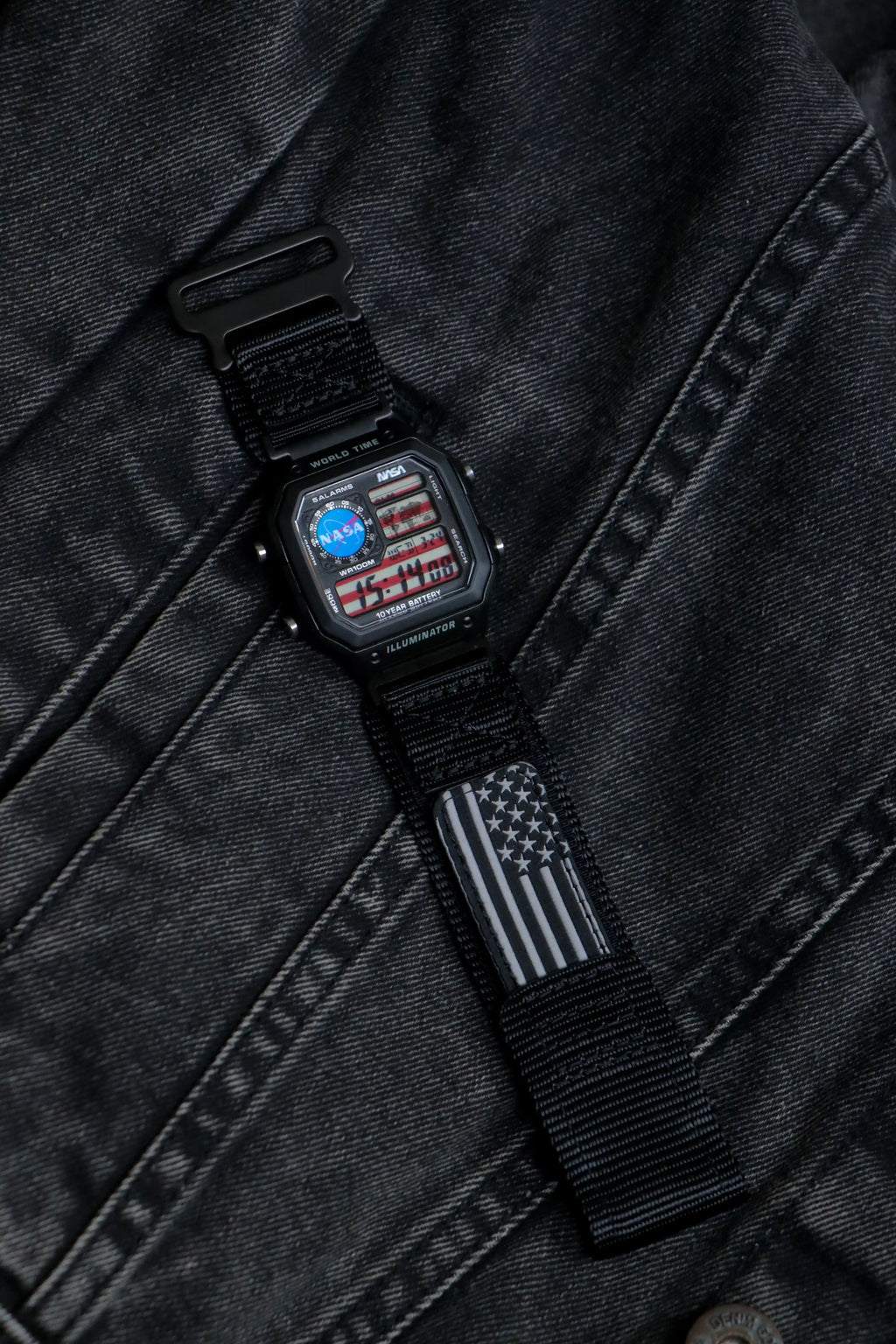 NASA Black - Custom Casio AE-1200