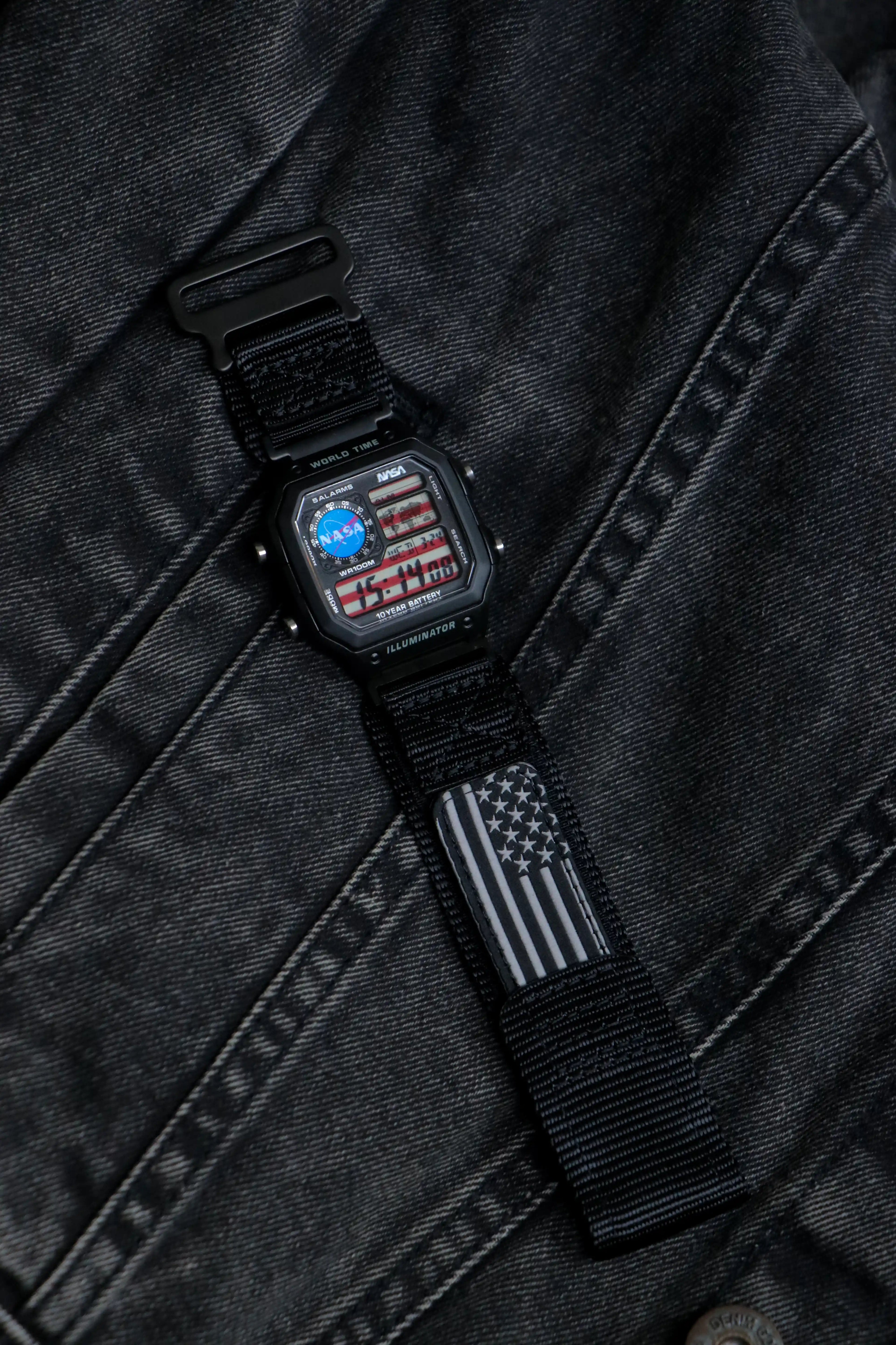 NASA Black - Custom Casio AE-1200