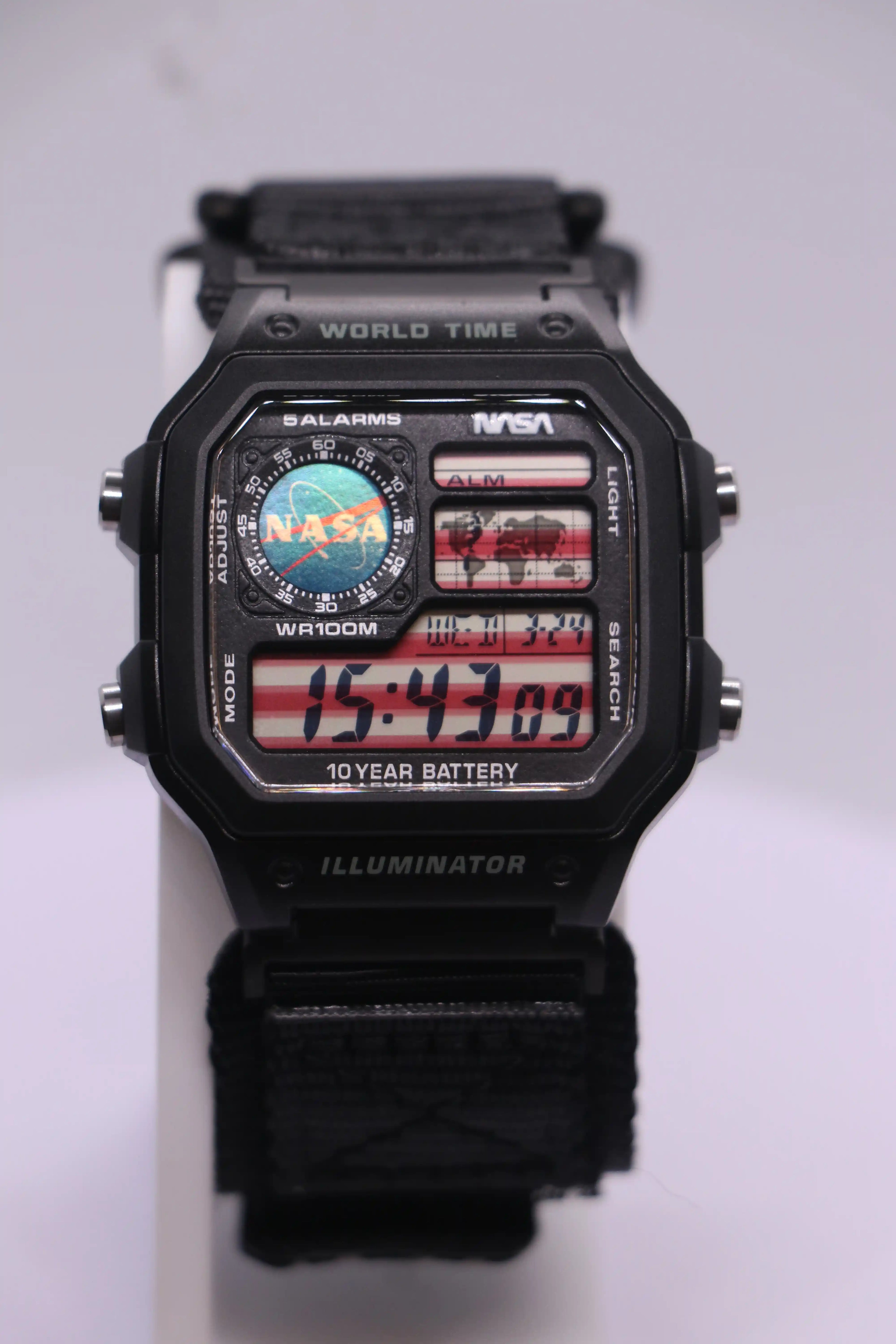 NASA Black - Custom Casio AE-1200