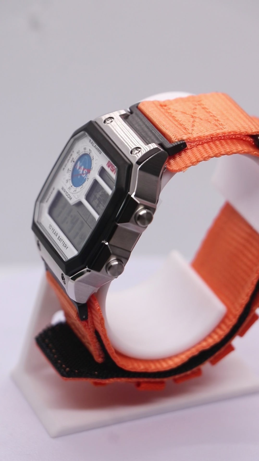 NASA Mod Metal Case | Custom Casio AE-1200